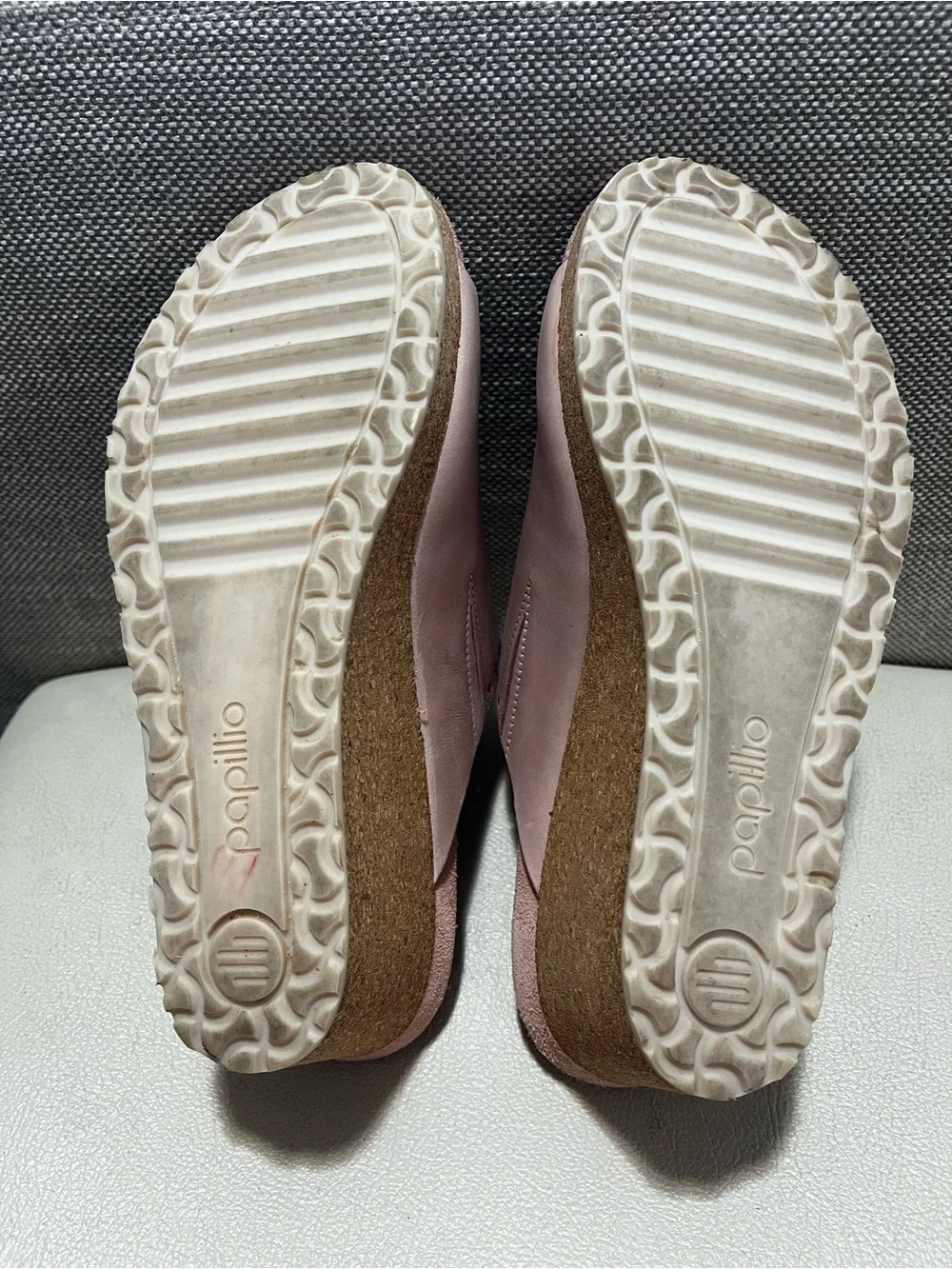 Papillio By Birkenstock Namica Pink  Cork Wedge Slide Sandals Women’s Size 39